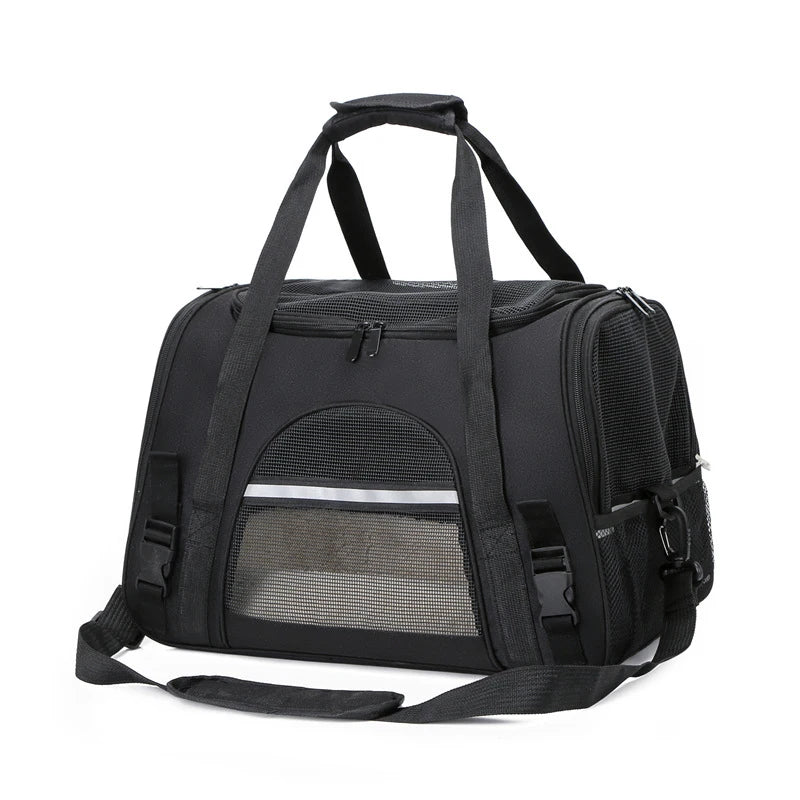 Sac Transport Pliable Maille Respirante Voyage Pour Chat Et Chien