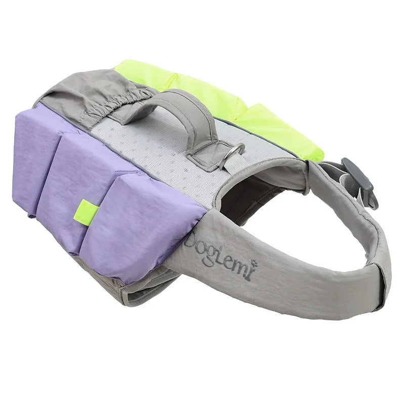 Gilet De Sauvetage Réfléchissant Ajustable Grands Chiens