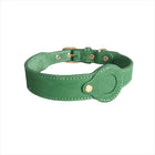 Collier Pour Chien AirTag En Cuir Véritable