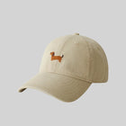 Casquette Brodée Teckel Accessoire Chic by Oscar et Plume