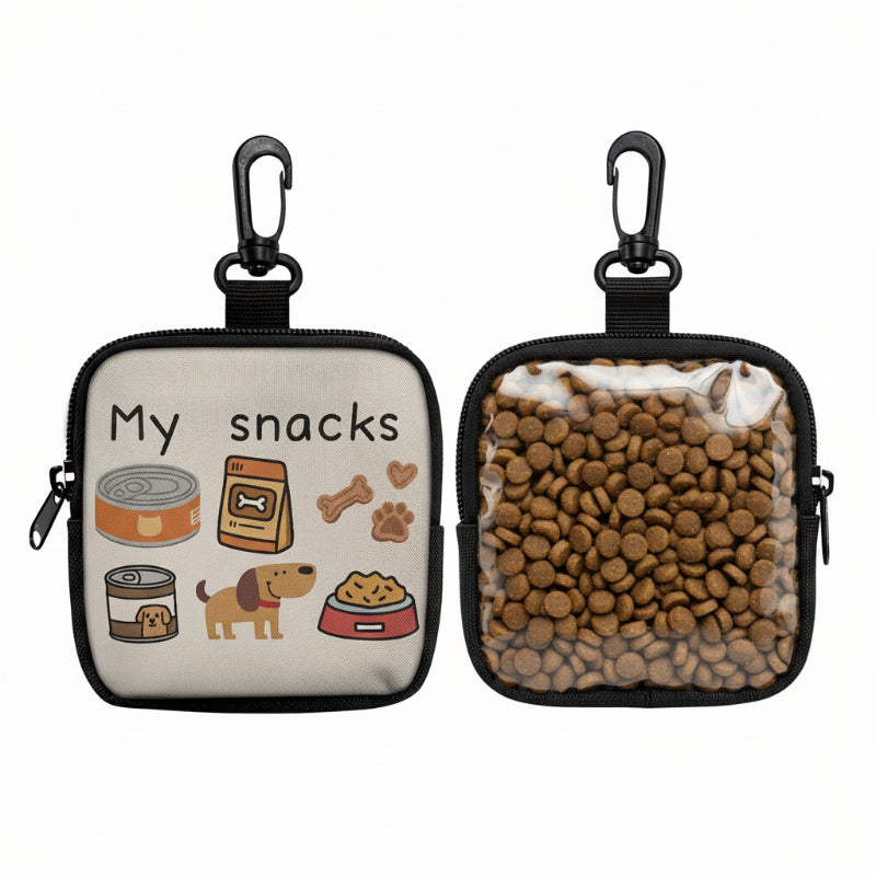 Sac A Friandises Imprimé Pour Chien