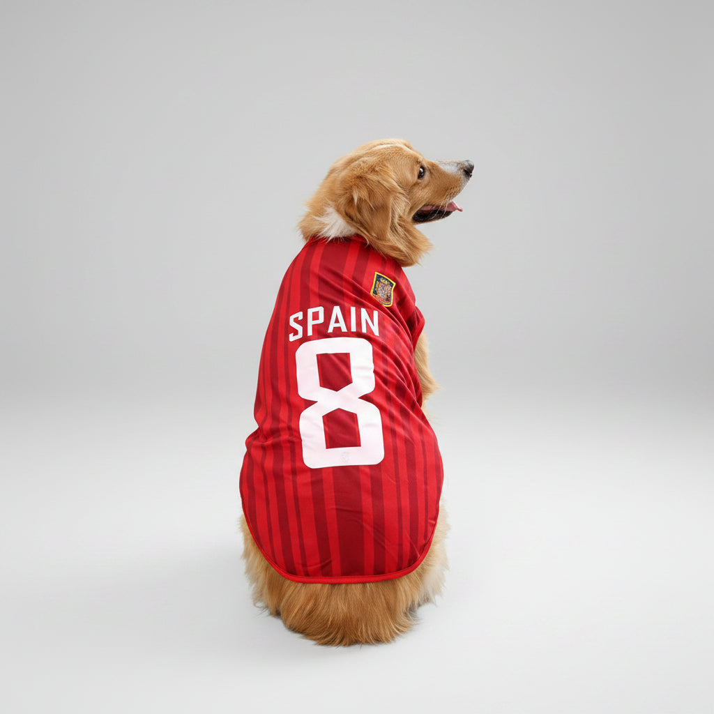 Maillot Football Pour Chien En Maille Légère