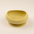 Cargar la imagen en la vista de la galería, Gamelle en silicone avec ventouse jaune, pour chat et petit chien, stabilité et praticité.
