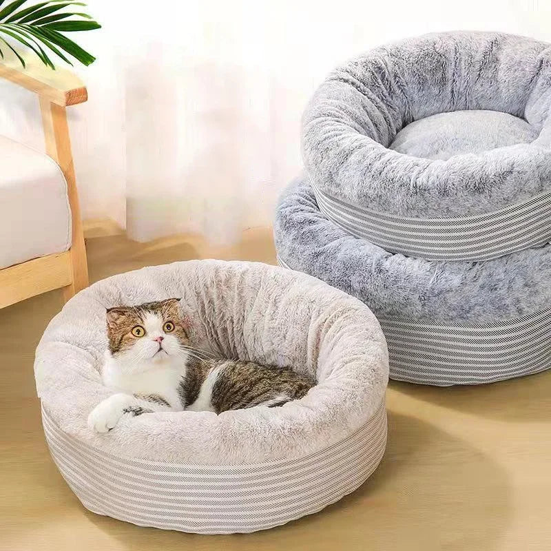 Lit Rond Pour Chat Confortable