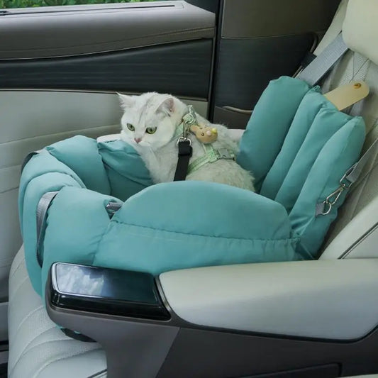 Siège de voiture portable pour chien et chat