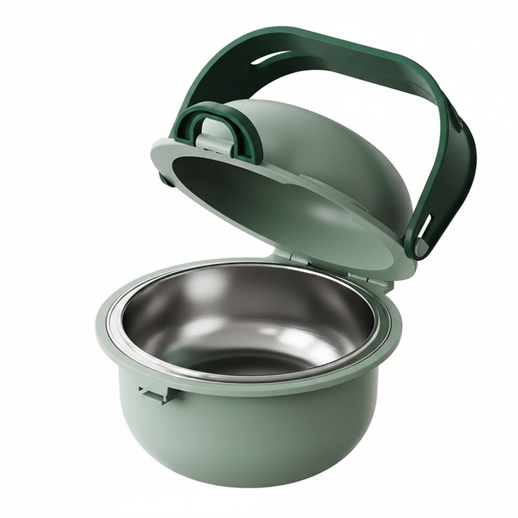 Bol Double Pliable  Pour  Chien et Chat