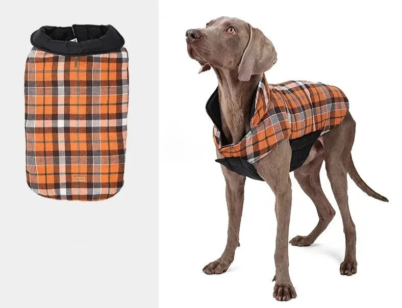 Manteau réversible pour chien