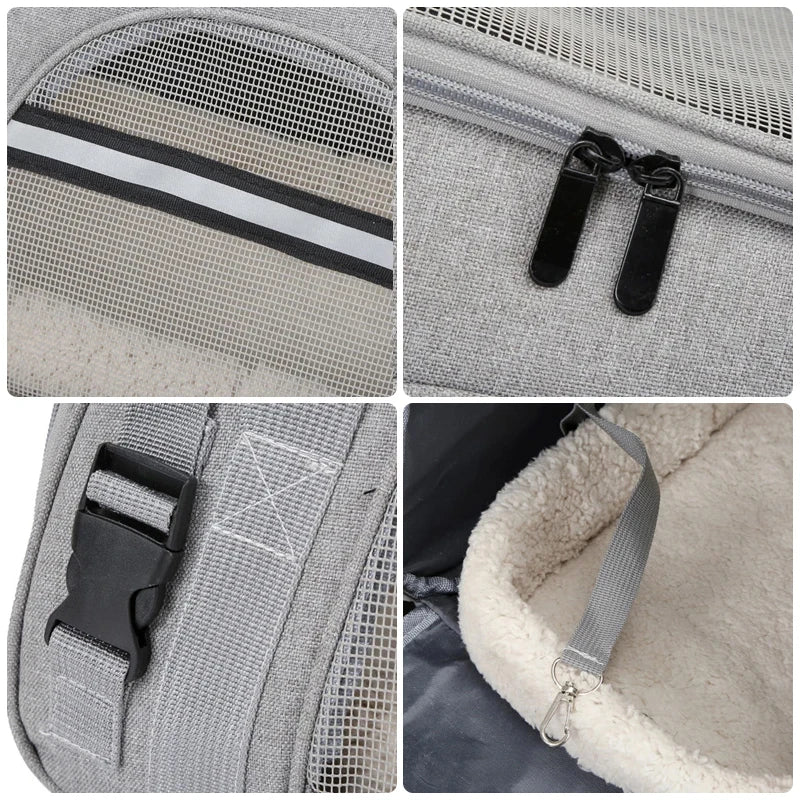 Sac Transport Pliable Maille Respirante Voyage Pour Chat Et Chien