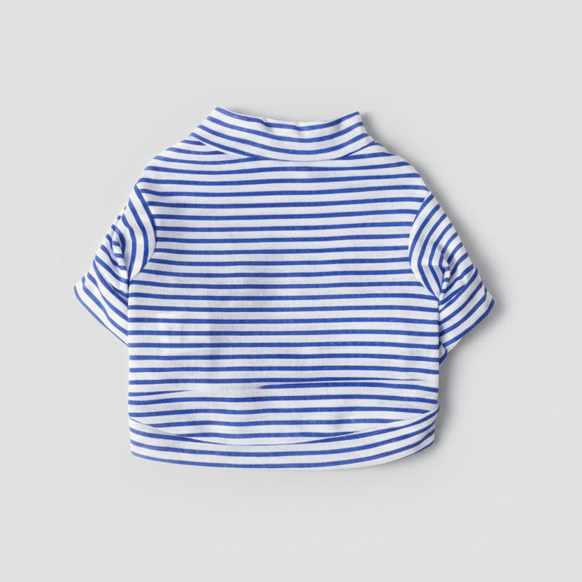 T-shirt Rayé Confortable Et Elégant Pour Chat