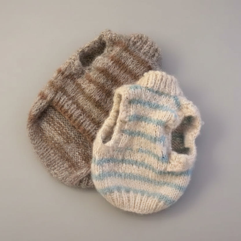 Pull Rayé A Col Haut Pour Petit Chien