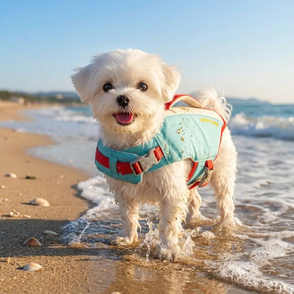 Gilet De Sauvetage Pour Chien Ultra Flottant Réglable