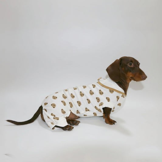 Pyjama Léger Et Elégant Pour Chien Teckel
