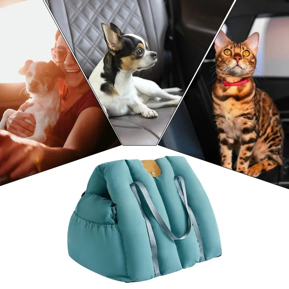 Siège de voiture portable pour chien et chat