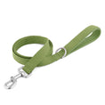 Charger l'image dans la visionneuse de la galerie, Laisse en coton verte pour chien, réglable et douce, parfaite pour les promenades avec un collier chien réglable en coton
