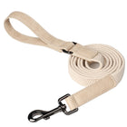 Laisse Pour Chien En Nylon Durable 1,5 M Avec Poignée En Cuir Robuste