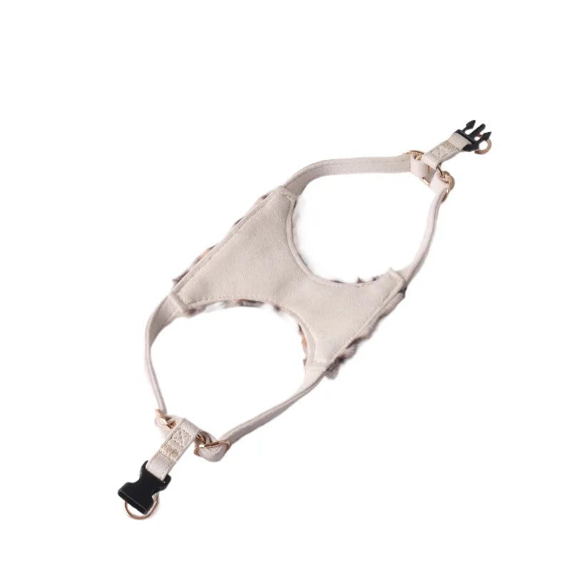 Harnais Léopard Confortable Pour Petit Chien