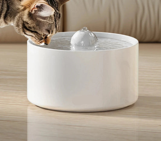 Fontaine en céramique pour chat Oscar et Plume