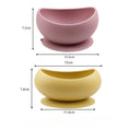 Cargar la imagen en la vista de la galería, Gamelle en silicone avec ventouse pour chat et petit chien, rose et jaune.
