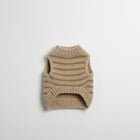 Pull Rayé A Col Haut Pour Petit Chien