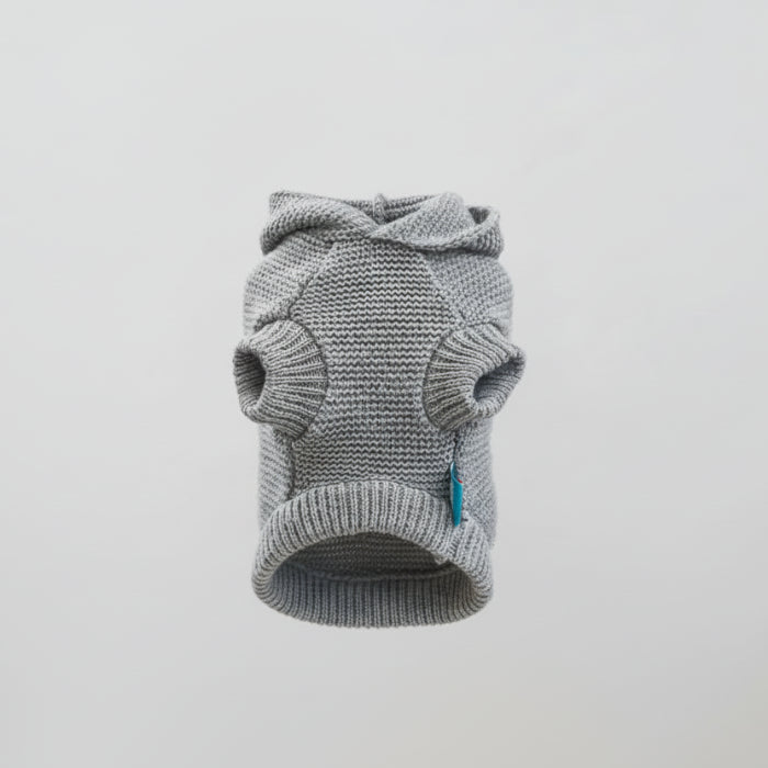 Pull tricoté Étoile De Mer Gris Clair