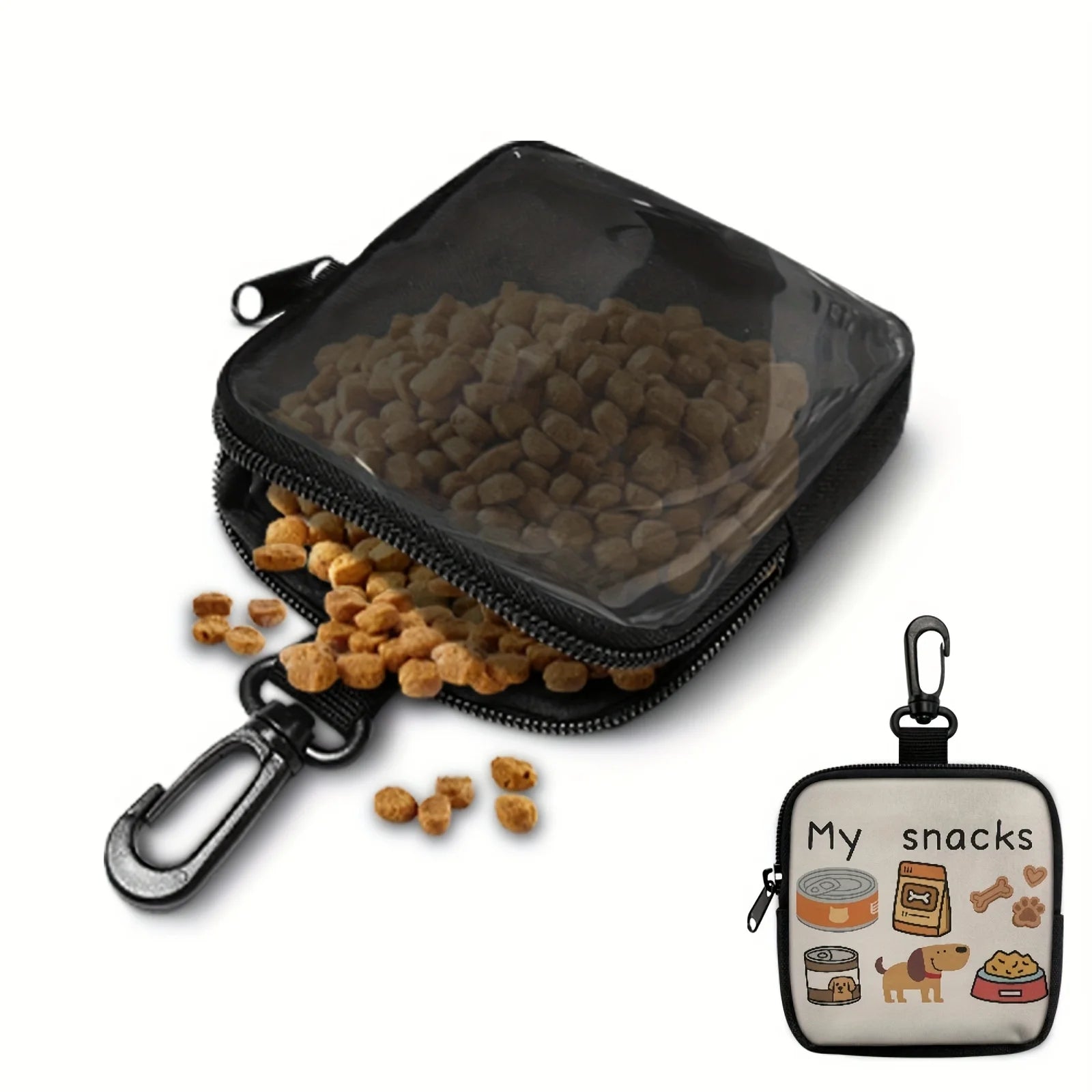 Sac A Friandises Imprimé Pour Chien
