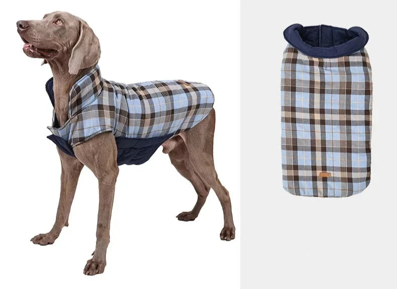 Manteau réversible pour chien