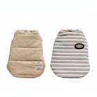 Gilet Rayé Réversible Pour Chien Teckel