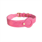 Collier Pour Chien AirTag En Cuir Véritable