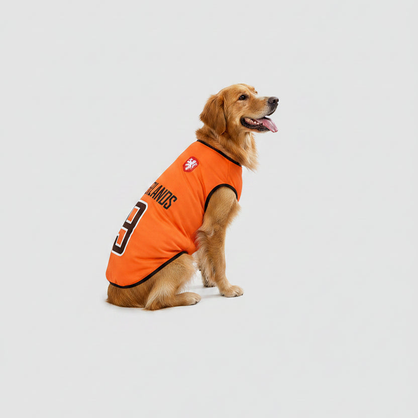Maillot Football Pour Chien En Maille Légère