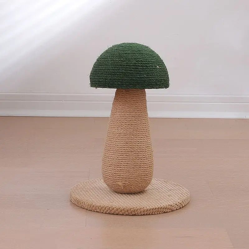 Arbre à chat champignon en sisal Oscar et Plume M-Vert