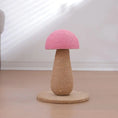 Load image into Gallery viewer, Arbre à chat champignon en sisal Oscar et Plume M-Rose
