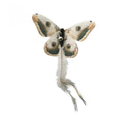 Baguette plume oiseau pour chat en forme de papillon avec plumes naturelles et clochettes