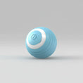Charger l'image dans la visionneuse de la galerie, Balle magique pour chat bleue avec bouton marche arrêt design moderne Oscar et Plume
