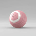 Balla magica rosa per gatto con pulsante di accensione/spegnimento per gioco interattivo e stimolazione del gatto