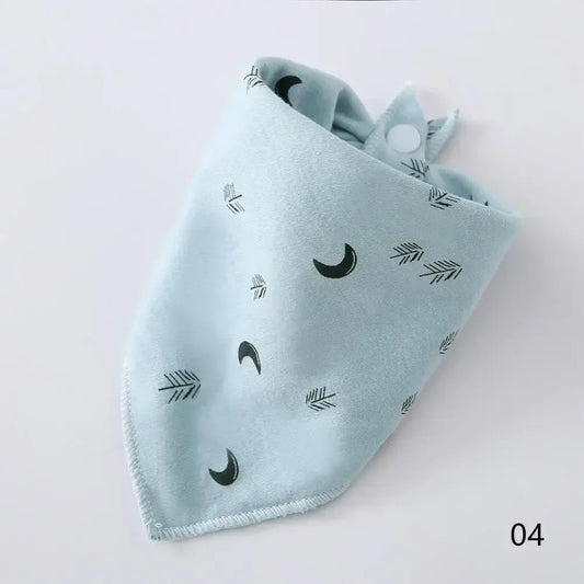 Bandana en coton pour petit chien et chat Oscar et Plume Light Blue