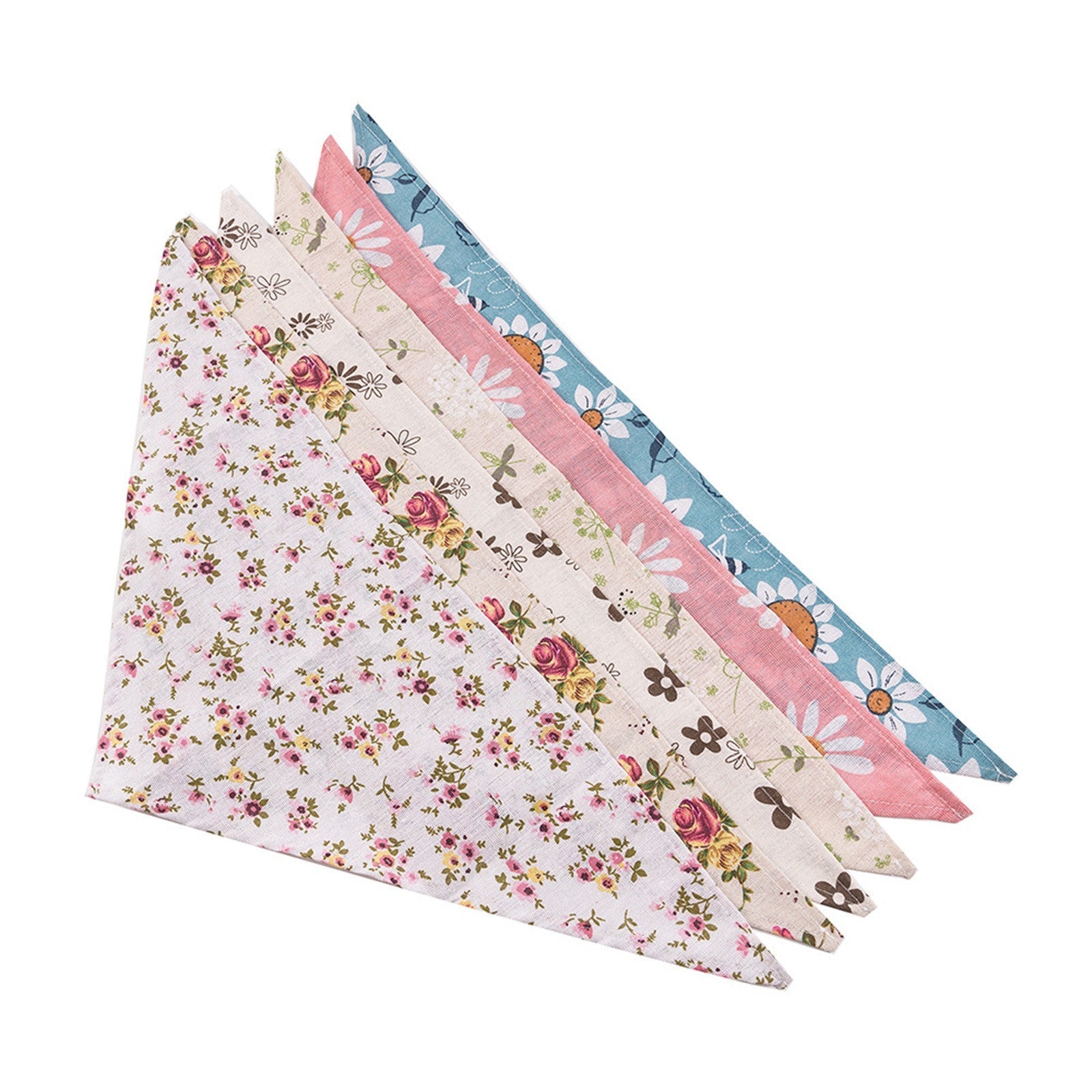 Bandana Imprimé Fleurs Oscar et Plume Modèle A