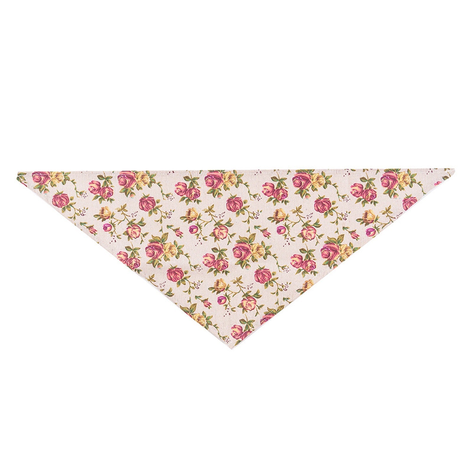 Bandana Imprimé Fleurs Oscar et Plume Modèle A