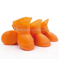 Bild in Galerie-Betrachter laden, Botte silicone pour chien toutes tailles Oscar et Plume Orange / S
