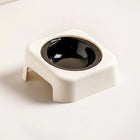 Gamelle pour chat et chien en plastique avec support anti-dérapant et design moderne