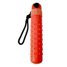 Bumper flottant chien orange avec poignée noire pour jeux aquatiques et entraînement