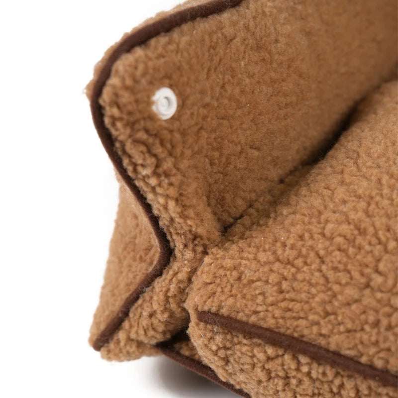 Canapé pour chien et chat en tissu doux, confortable pour les animaux de compagnie