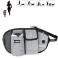 Load image into Gallery viewer, Ceinture de traction pour activité physique avec son chien Oscar et Plume Ceinture Grise
