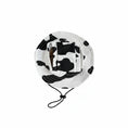 Carica l'immagine nel visualizzatore della galleria, Chapeau pour chien en motif vache avec cordon de maintien pour que votre animal soit stylé
