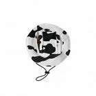 Chapeau pour chien en motif vache avec cordon de maintien pour que votre animal soit stylé
