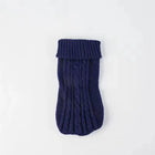 Pull élégant pour teckel en violet avec un motif côtelé pour le confort des chiens