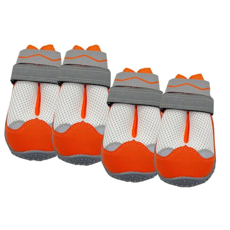 Chaussures antidérapantes d'Été Pour Chiens Oscar et Plume Orange / 1