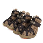 Chaussures imperméables pour chien Oscar et Plume en maille respirante et semelle antidérapante