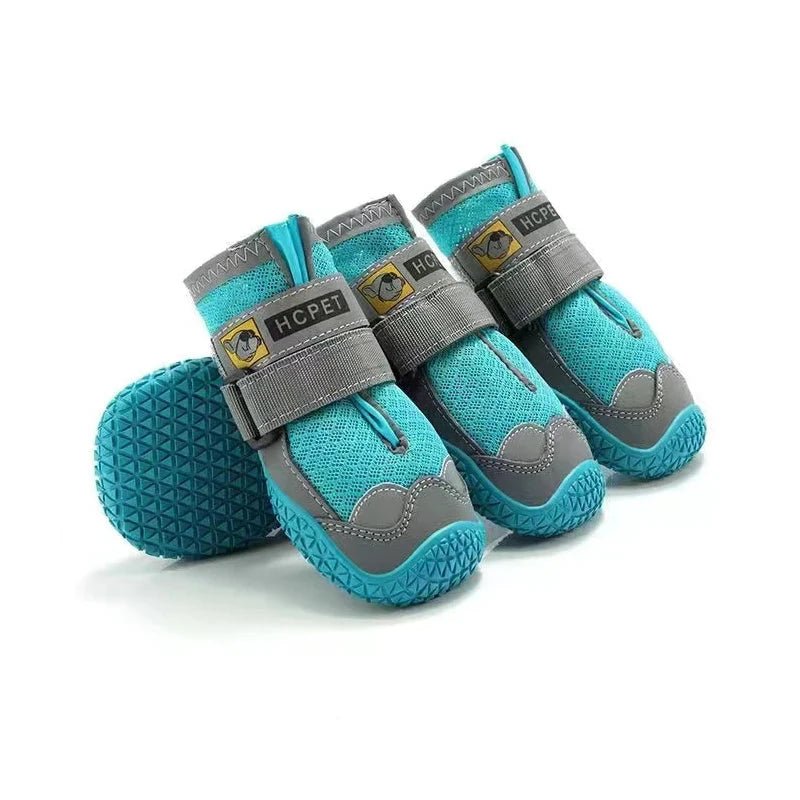 Chaussures imperméables toutes saisons pour chien Oscar et Plume Bleu (Respirant) / Taille 1