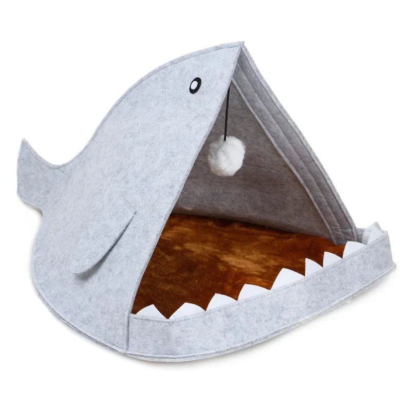 Cocon baleine ou requin pour chat - Oscar et Plume