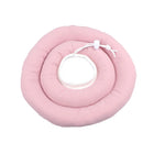 Collerette douce pour chien et chat en rose, idéale pour le confort après une opération